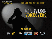 Tablet Screenshot of neilwilson.com